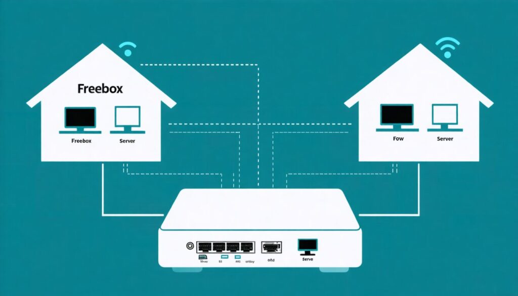 Comprendre la signification de l’association avec le serveur Freebox