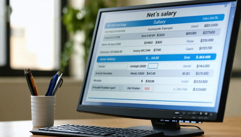 Transformation facile : calculez rapidement votre salaire net à partir de 30 000 brut